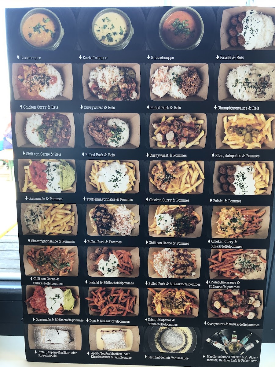 Menu Rice & Fries - Choralpe, Westendorf, Tirol-1